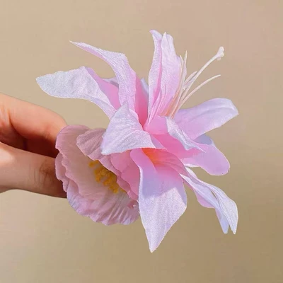 Pink lily beauty