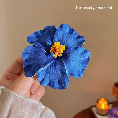 Blue hibiscus