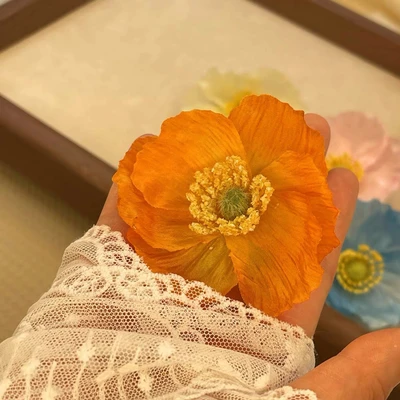 Orange poppy