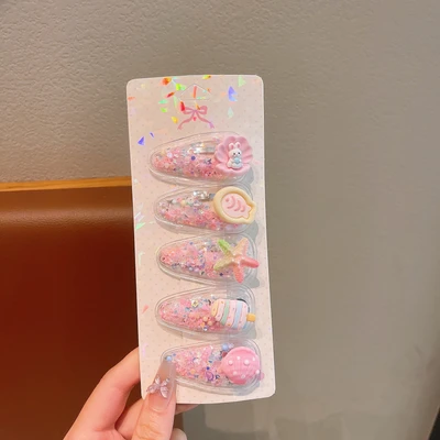 1 # Pink starfish five-piece set [card set]