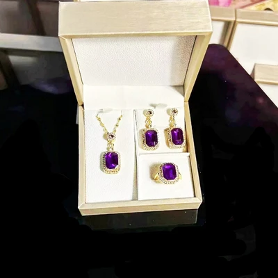Violet three-piece set