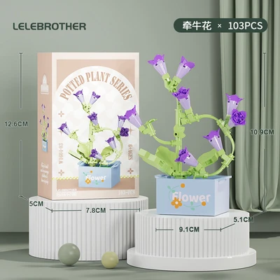 W1604-03 morning glory 103pcs