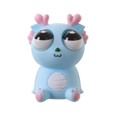 Blue explosive eyed dragon