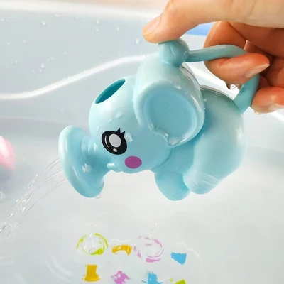 Blue elephant shower
