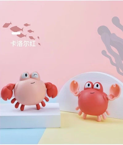 Red random water crab