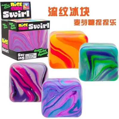 5cm flowing ice cube, single box (color random)