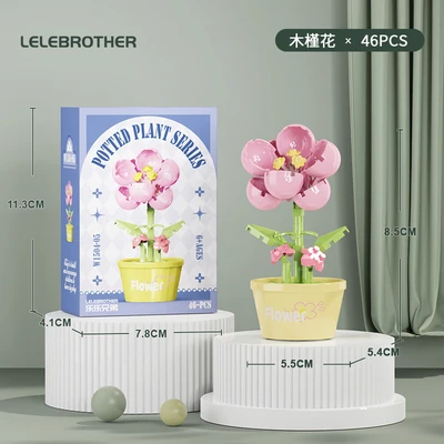 W1504-05 hibiscus 46pcs