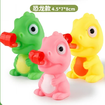 Dinosaur sticks out tongue (random color)
