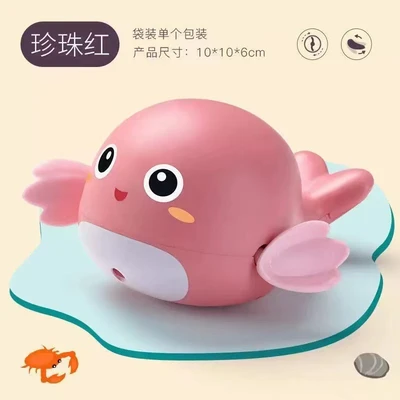 Pink playing dolphin
