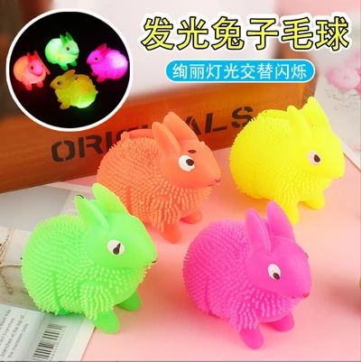 Glowing furry rabbit (random color)