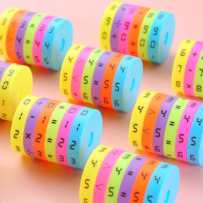 Addition, subtraction, multiplication and division of rubik's cube