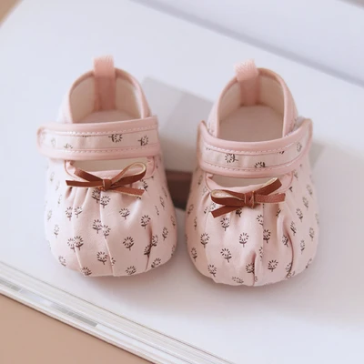 Pink dandelion shoes