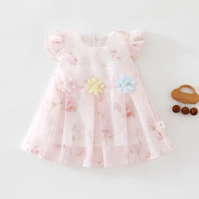Pink-hetang yuese dress