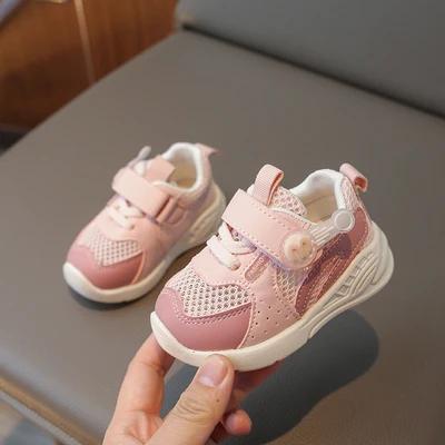 Pink openwork single net