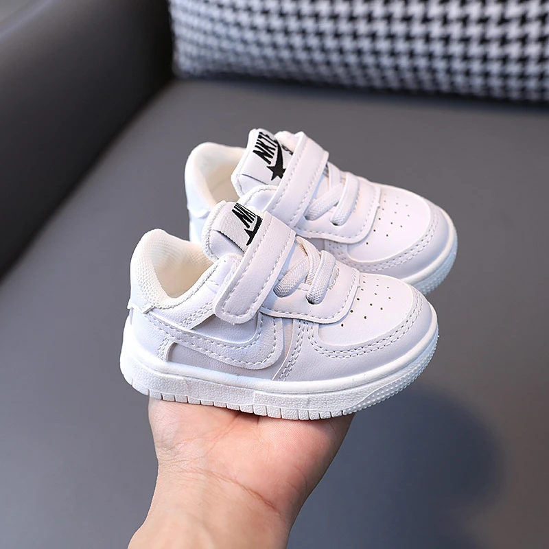 Kids Velcro Sneakers with Non-Slip Rubber Sole