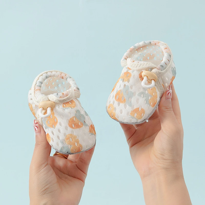 Baby Mesh Pre-Walker Shoes with Soft Soles – 0–12 Months