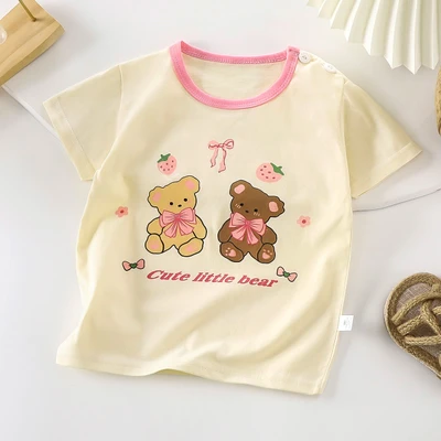 G49 - single t-shirt - cozy bear