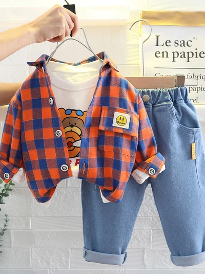 Three-piece set-orange
