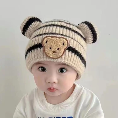 Plaid Bear {Beige}