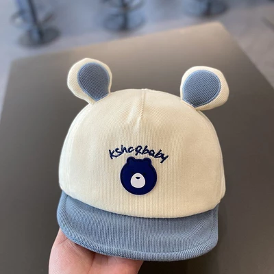 Cute bear duck tongue-Blue