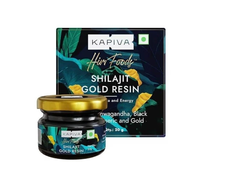 Kapiva Himalayan Shilajit Resin 20g | Pure Himalayan Origin Shilajit | Natural Energy & Stamina Support