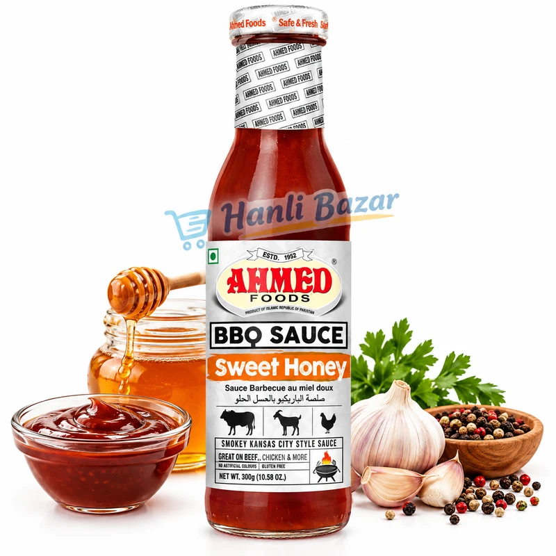 Ahmed Foods BBQ Sauce Sweet Honey 300g | Sweet Honey BBQ Sauce