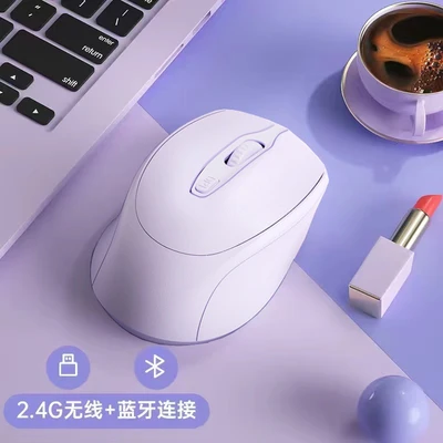 M127 taro purple-dual mode [bluetooth + 2.4g wireless version] silent button