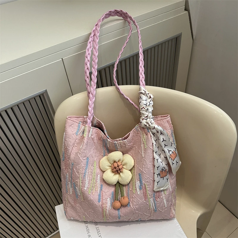 Canvas Large Capacity Tote Bag