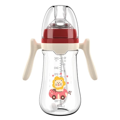 280ml with straw-red