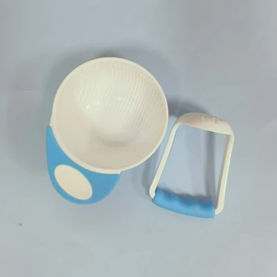 Grinding bowl-blue