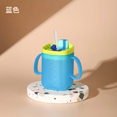 Exclusive link learning cup blue