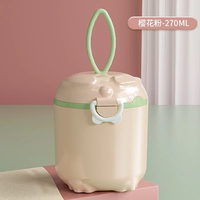 Exclusive link cartoon milk powder box large pink