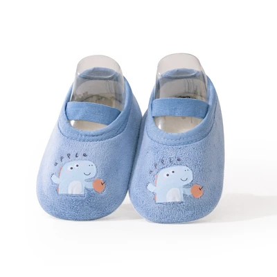 Dinosaur floor shoes-blue dinosaur