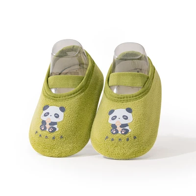Dinosaur floor shoes-green panda