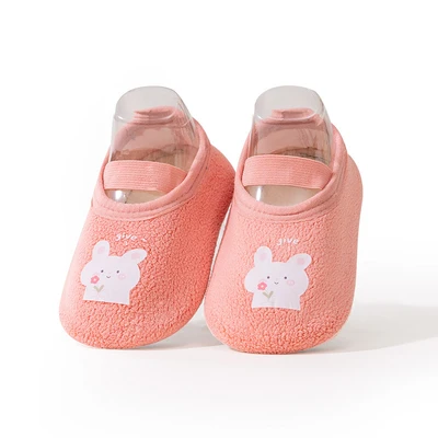 Dinosaur floor shoes-flower bunny