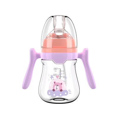 180ml with straw-purple