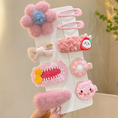 1#Pink flower set (cardboard)