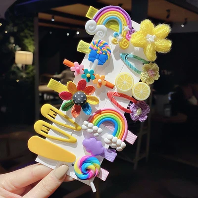 Main yellow rainbow flowers (cardboard)