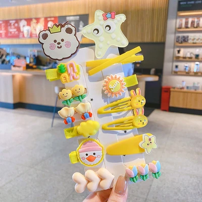 Yellow star 14-piece set (cardboard)