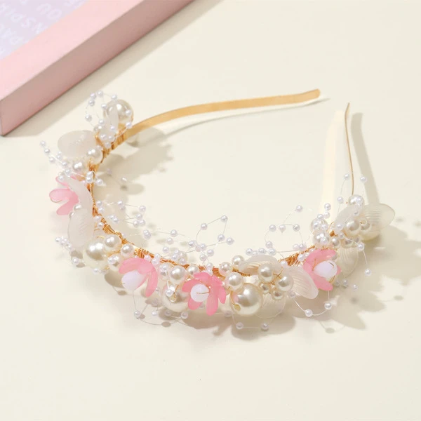 Mori Garland Super fairy crown headband flower catwalk accessories