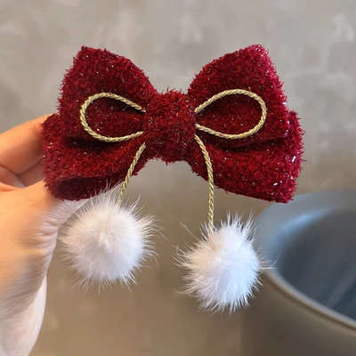 Mink hair clip