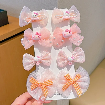 1#Orange pink hello kitty [8-piece set]