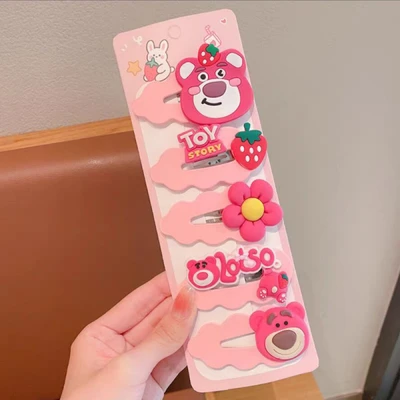 3#Strawberry bear 5-piece set (cardboard)