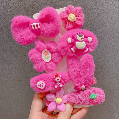 1#Strawberry bear 14-piece set (cardboard)