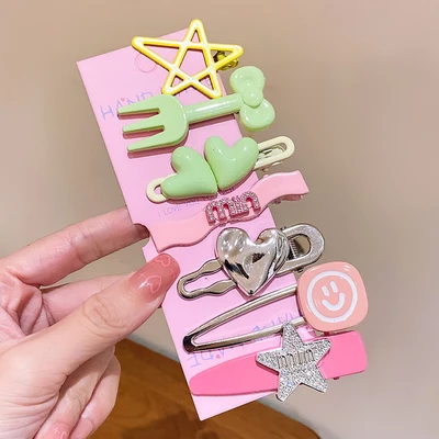 3#Pink love 7-piece set with cardboard
