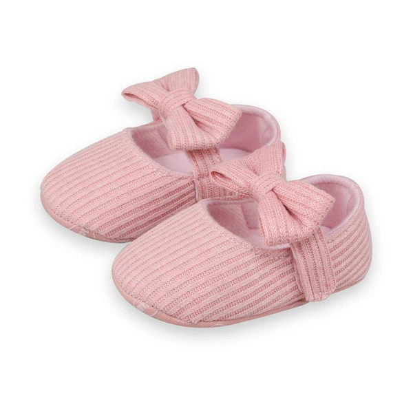 Adorable Bow Woolen Baby Shoes – Cozy Comfort for Little Feet