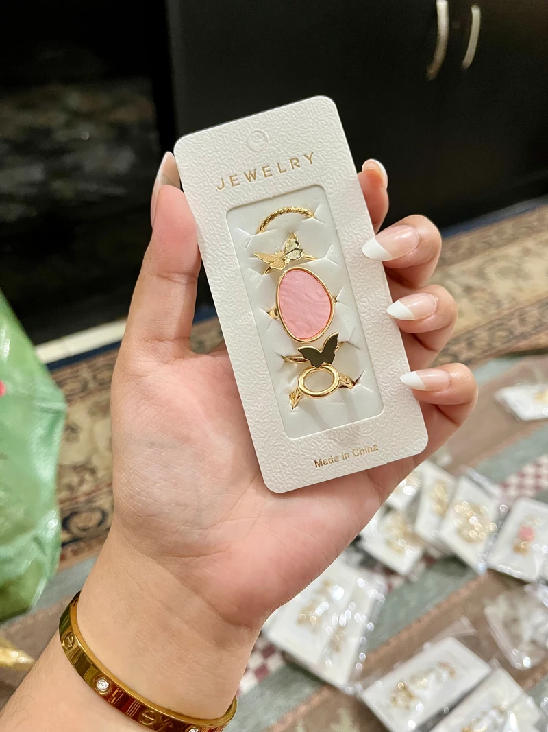 200/- tkr 5 pcs Ring Sets✨💍