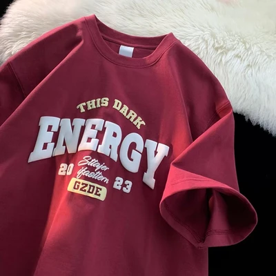 Pure cotton wine red