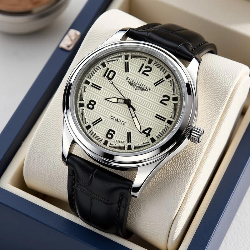 Binlihan Brand Watches Wholesale Cross-Border Foreign Trade Quartz Watches Tiktok Popular Business Waterproof Men's Watches Men's Watches