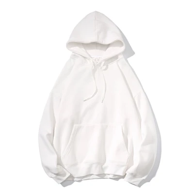 Hooded sweater White (thin)